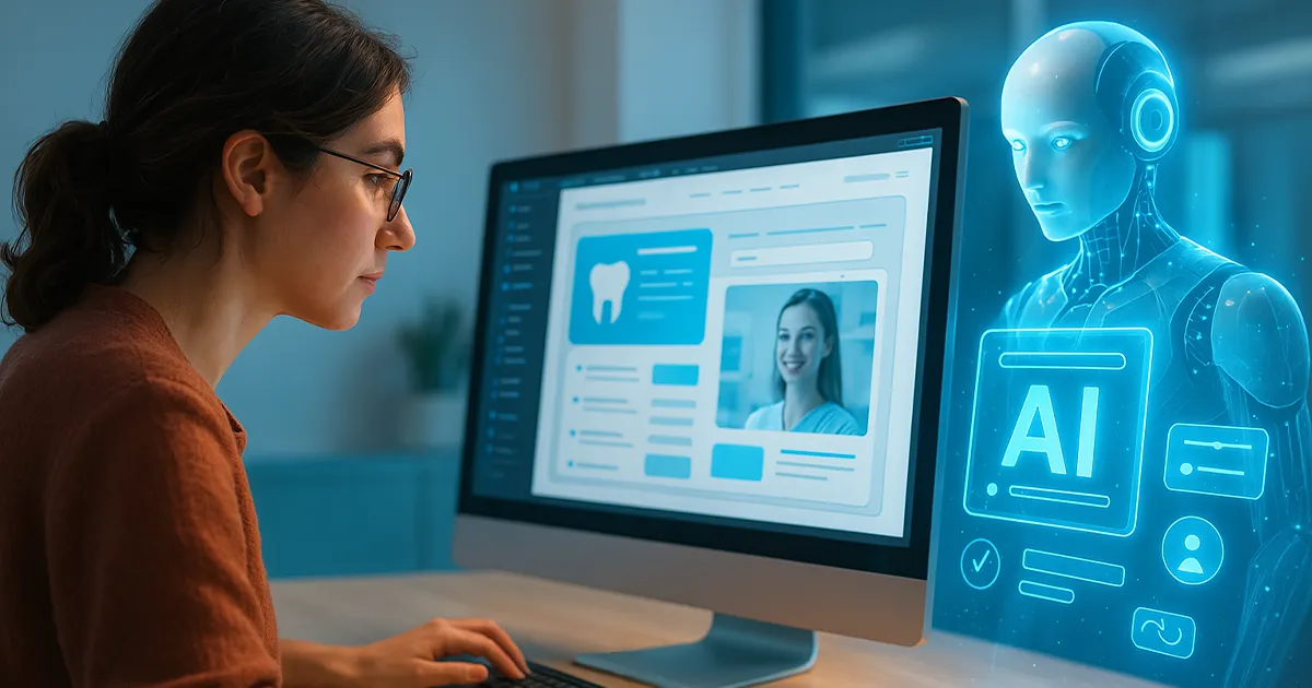 AI in Dental Website Design