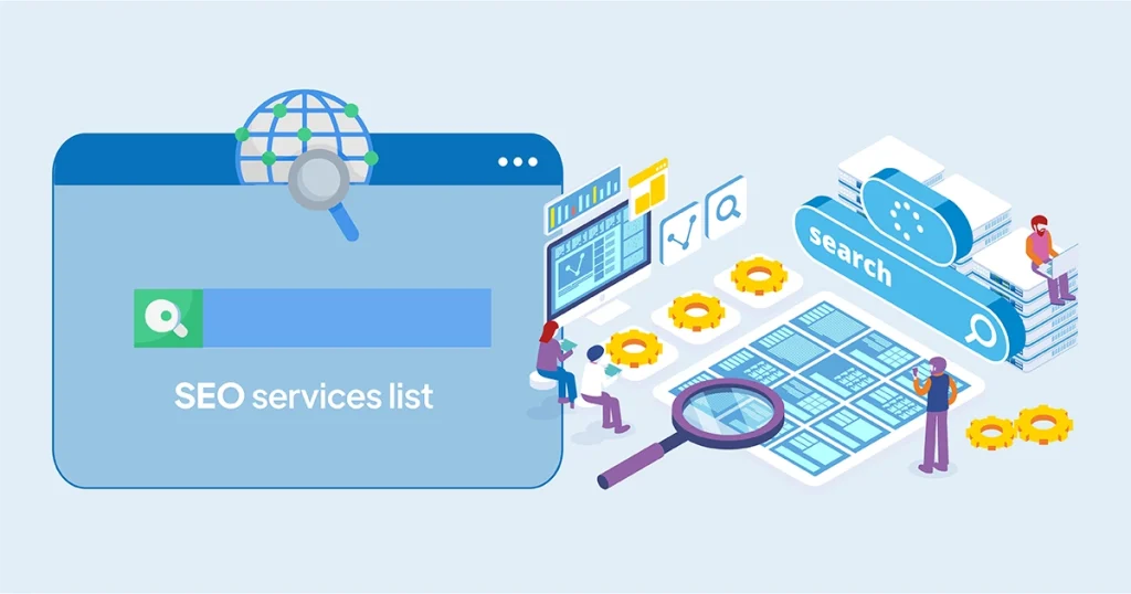 seo services list