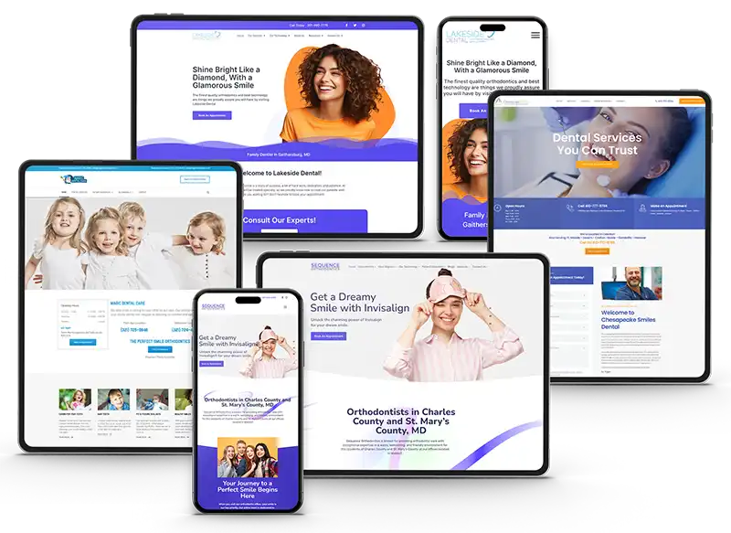 Web Design and Digital Marketing - TrillSites.com Dental UX Design