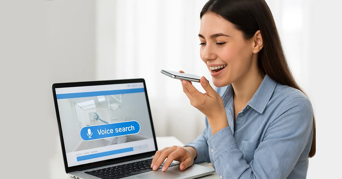 AI in Dental Website Design | Enhance User Experience - TrillSites.com Voice Search Optimization